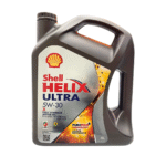 Shell Helix Ultra 5W-30 Fully Synthetic Engine Oil – 4 Liters | Pure Plus Technology for Maximum Performance & Engine Protection