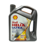 Shell Helix Ultra 5W-40 Fully Synthetic Engine Oil – 4 Liters | Pure Plus Technology for Ultimate Engine Protection & Clean Performance