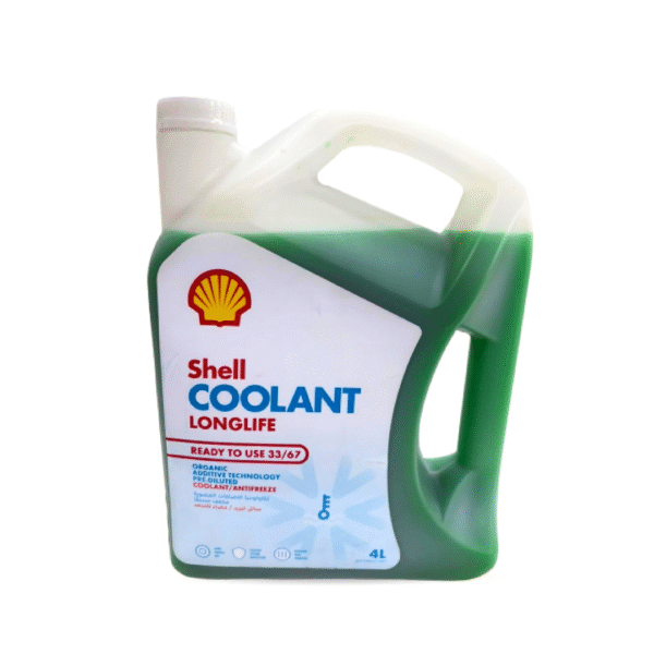 Shell Coolant Longlife Green 33/67 – 4 Litre | Premium Engine Cooling & Corrosion Protection
