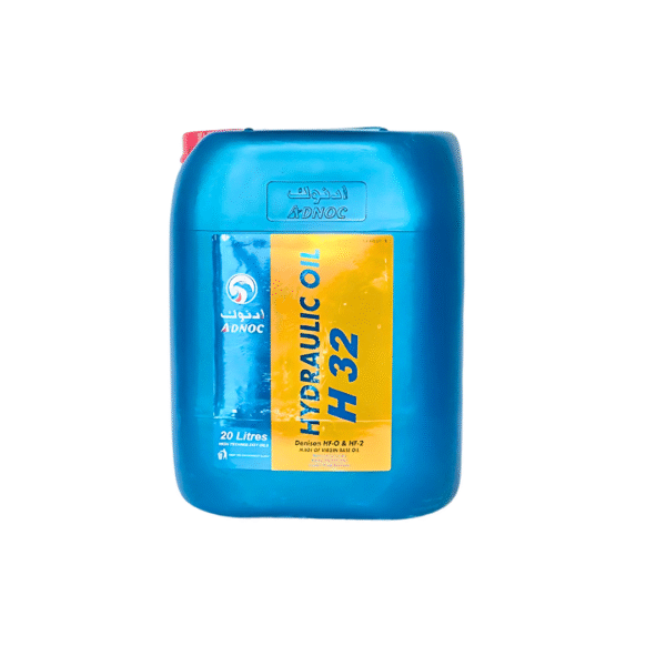 ADNOC Hydraulic Oil H‑32 – 20 L | Superior ISO VG 32 Mineral-Based Hydraulic Fluid