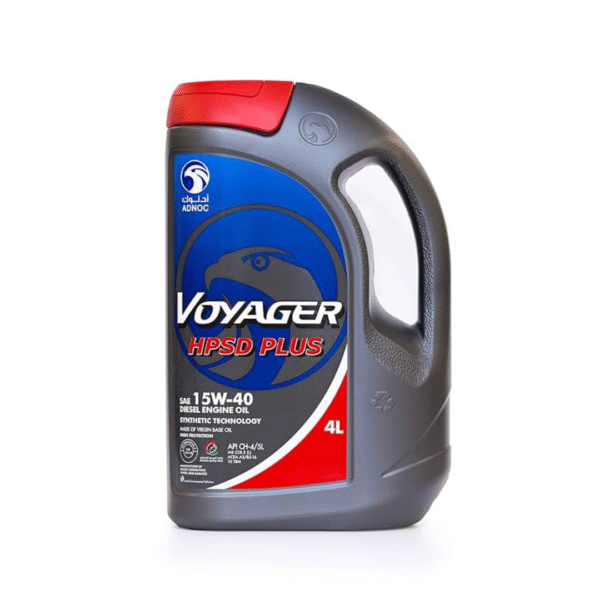 ADNOC Voyager Plus 15W-40 CH-4 4L – Heavy-Duty Diesel Engine Oil for Trucks, Buses & Equipment