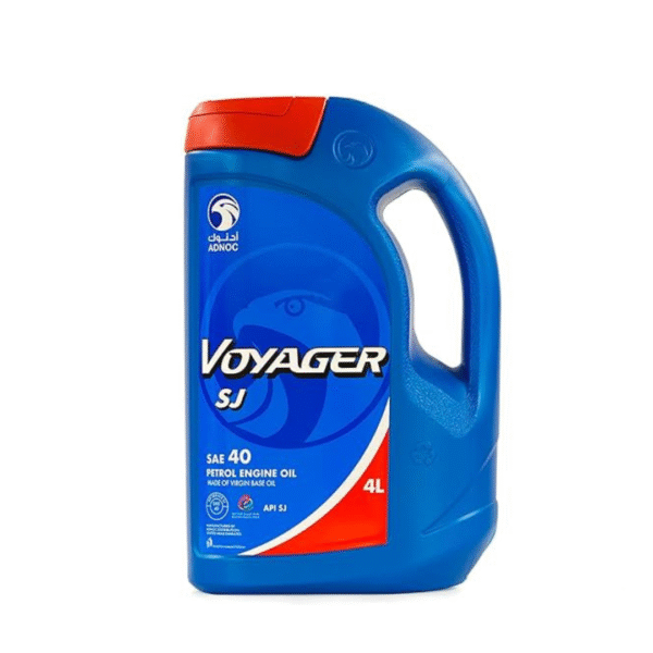 ADNOC Voyager SAE 40 SJ 4L – High-Performance Monograde Engine Oil for Petrol Engines