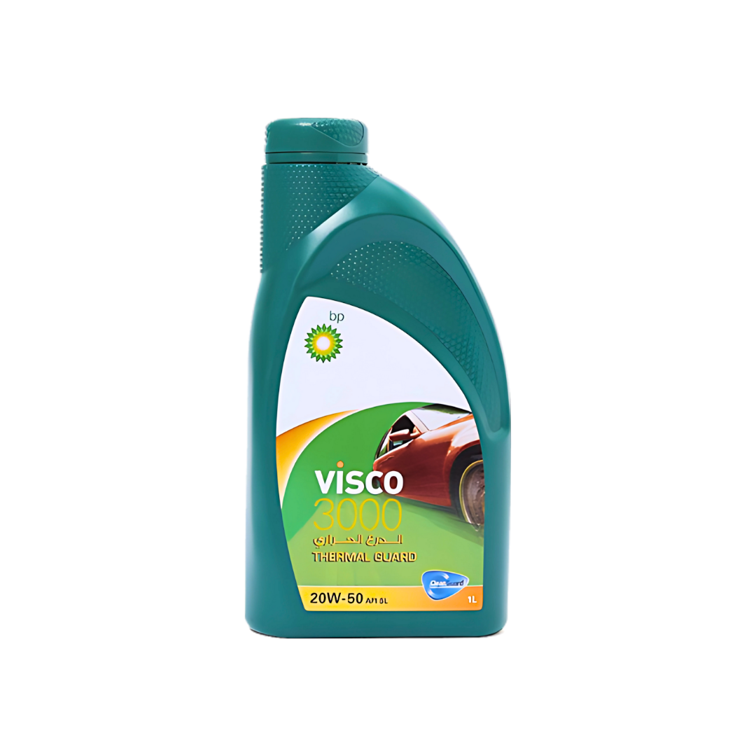 BP VISCO 3000 20w50 SL 12x1L BP Visco 3000 20W‑50 SL Engine Oil – 1L | Premium Mineral Oil with Thermal Guard Protection - Image 1