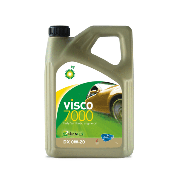 BP Visco 7000 0W‑20 Engine Oil – 4 L | Fully Synthetic Performance for Modern Gasoline Engines