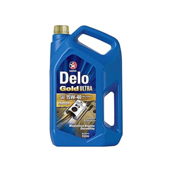 Caltex Delo Gold Ultra 15W-40 Engine Oil – 5 Liters | Premium Diesel Engine Protection for Heavy-Duty Vehicles