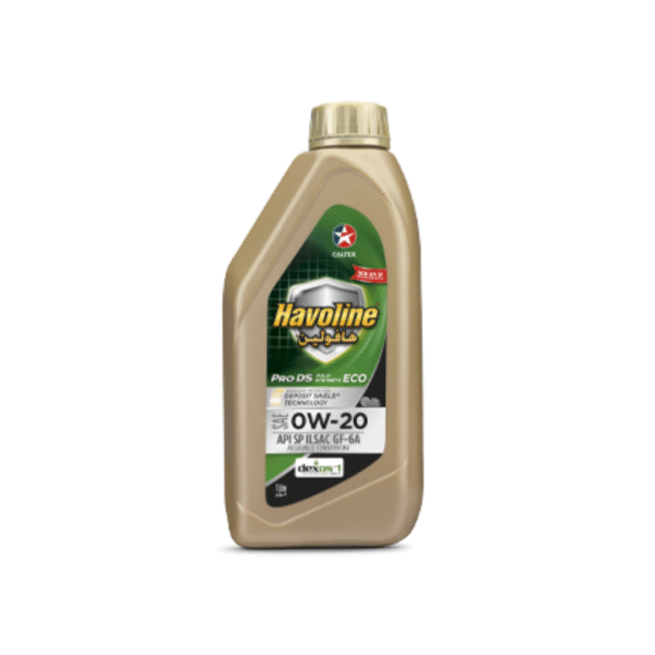 Caltex Havoline Pro DS Fully Synthetic 0W-20 – 1 Liter | Advanced Full Synthetic Motor Oil for Modern Petrol Engines