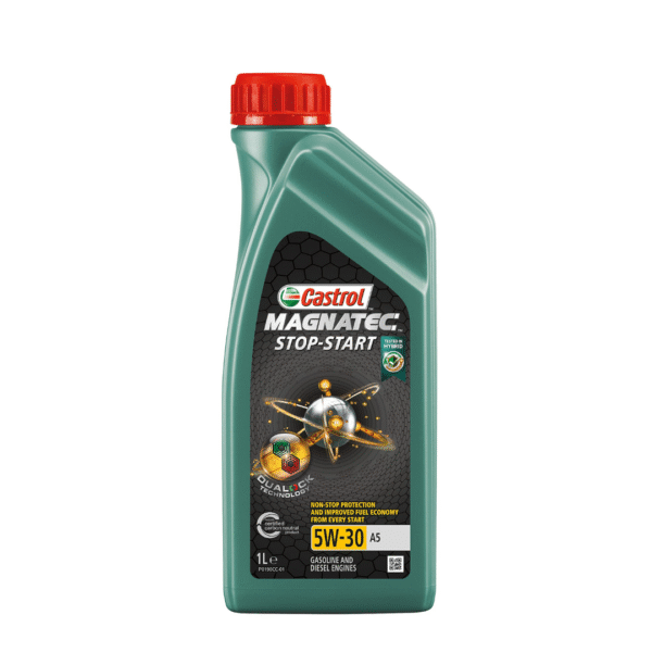 Castrol MAGNATEC STOP-START 5W-30 Engine Oil – 1L | Full Synthetic with DUALOCK Technology | Superior Urban Driving Protection