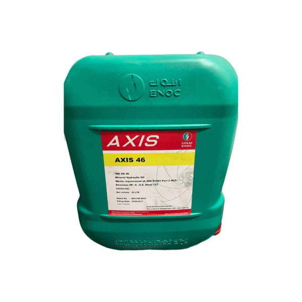ENOC AXIS HYDRAULIC OIL L-46 20L – Premium Industrial Hydraulic Fluid for Heavy Machinery