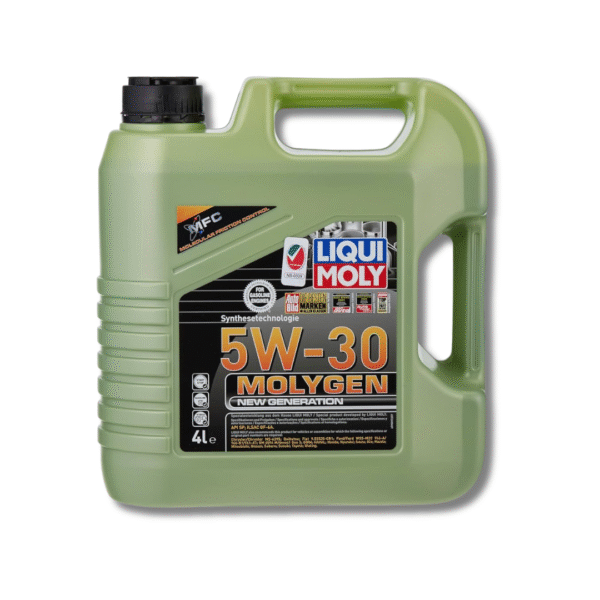 LIQUI MOLY Molygen New Generation 5W‑30 (9089L) Engine Oil – 4 L | Fully Synthetic Low‑Friction Oil for Modern Engines