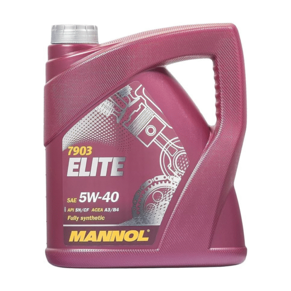 MANNOL MN7903 Elite 5W-40 – 4 Litre | Fully Synthetic Engine Oil for Petrol & Diesel Engines