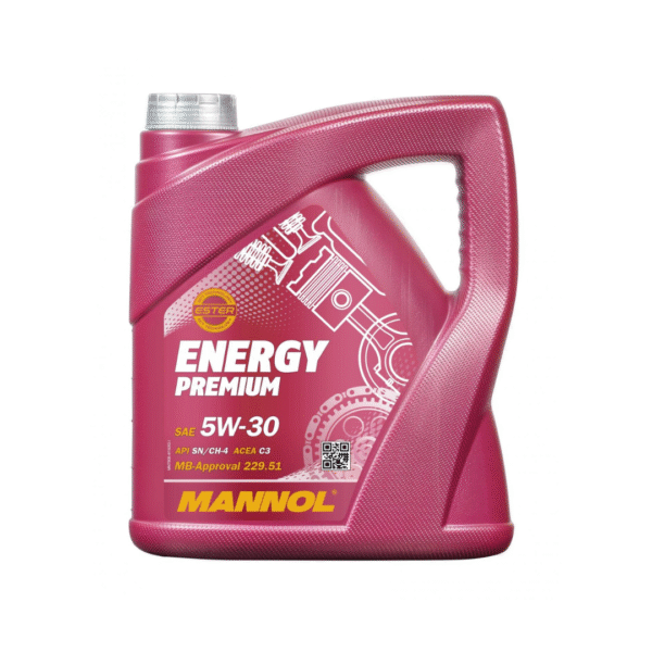 MANNOL MN7908 Energy Premium 5W-30 SN – 4 Litre | Fully Synthetic Engine Oil for Modern Petrol & Diesel Engines