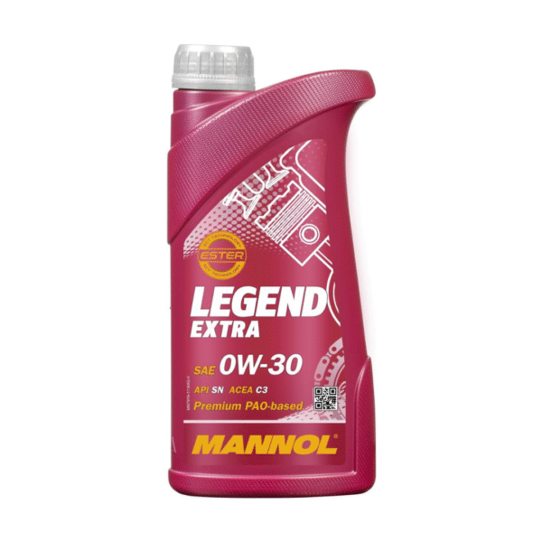 MANNOL MN7919 Legend Extra 0W-30 – 1 Litre | Fully Synthetic Premium Engine Oil for Modern Petrol & Diesel Engines