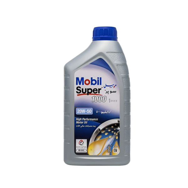 Mobil Super 1000 20W-50 GSP 1L – Premium Mineral Engine Oil | Reliable Protection for Gasoline Engines