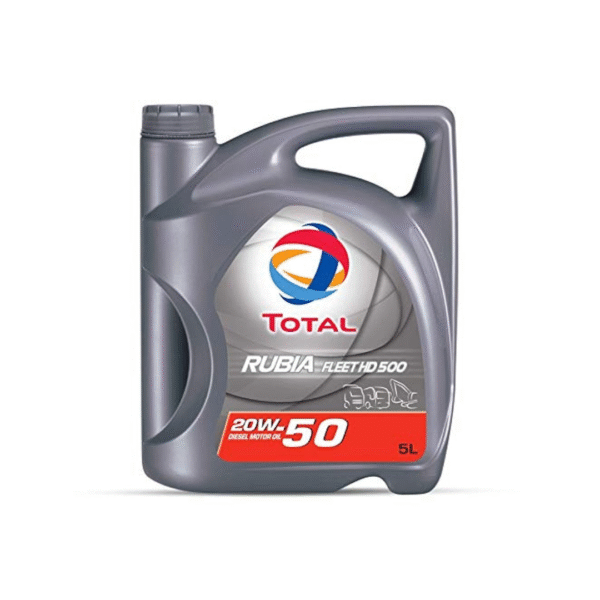 TOTAL RUBIA FLEET HD 500 20W-50 Engine Oil – 5L | Heavy-Duty Diesel Engine Oil for Trucks, Buses & Off-Road Equipment
