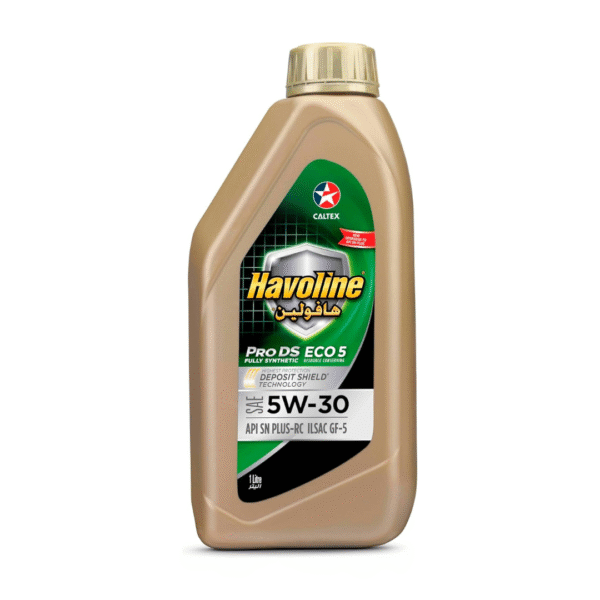 Caltex Havoline Pro DS Fully Synthetic 5W-30 – 1 Liter | Premium Full Synthetic Engine Oil for Modern Petrol & Diesel Engines