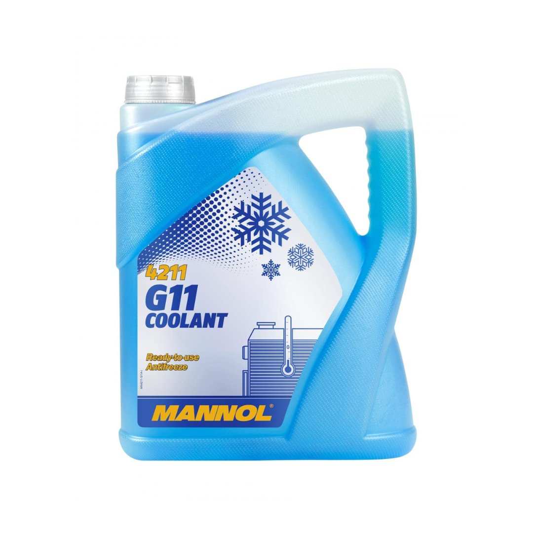 Untitled design Mannol MN4211 Coolant Blue G11 – 5L | Premium Long-Life Engine Coolant with G11 Protection - Image 1