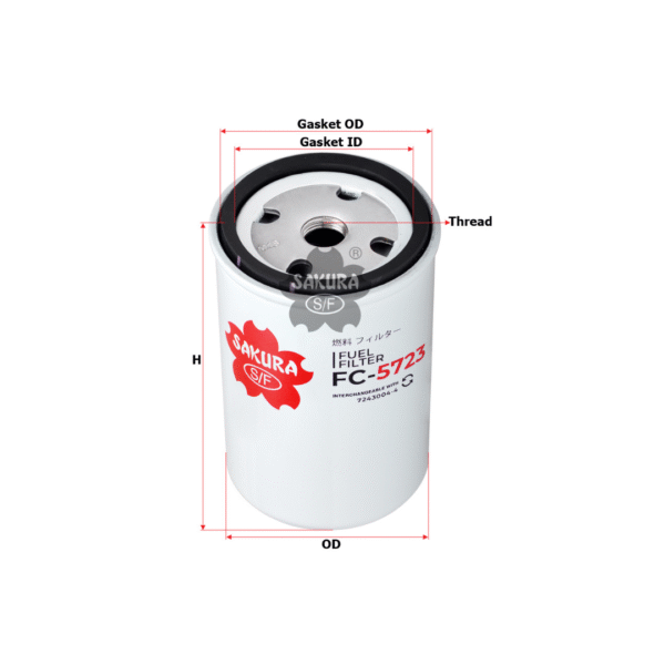 Sakura FC5723+ Fuel Filter | High-Performance Engine & Fuel System Protection