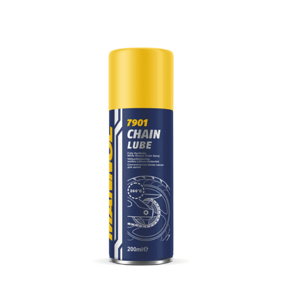 MANNOL MN7901 Chain Lube 200ml – High-Performance Motorcycle & Bicycle Chain Lubricant | Long-Lasting Anti-Wear Protection