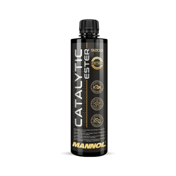 MANNOL MN9202-045 Catalytic Cleaner 450ml – Fuel Additive for Catalytic Converter & Oxygen Sensor Cleaning | Reduced Emissions & Better Performance