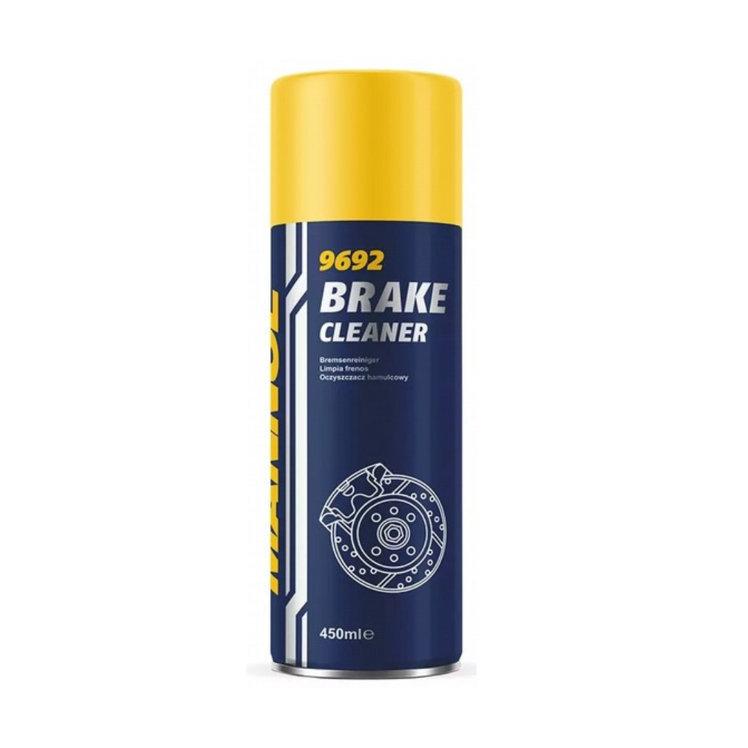 Untitled design MANNOL MN9692 Brake Cleaner 450ml – High-Performance Brake & Parts Cleaner | Oil, Grease & Dirt Remover - Image 1