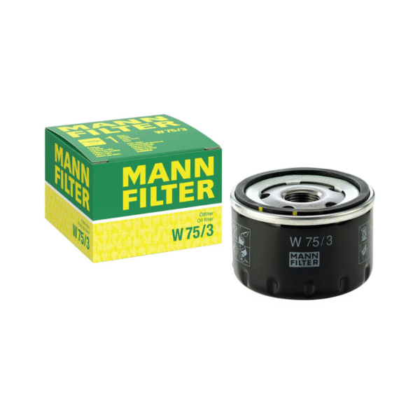 MANN FILTER W 75/3 Oil Filter – High-Performance Spin-On Filter for Heavy-Duty Engines