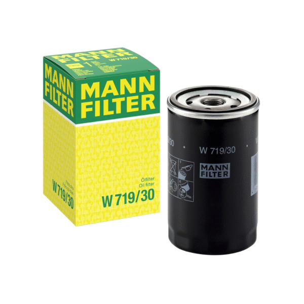 MANN FILTER W 719/30 Hydraulic / Oil Spin-On Filter – High-Performance Filtration for Heavy-Duty Engines & Industrial Equipment