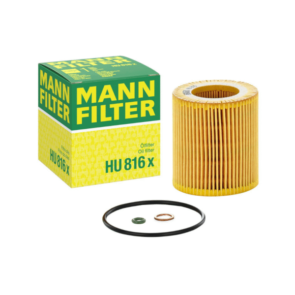 MANN FILTER HU 816 X Oil Filter – High-Performance Cartridge Filter for Passenger Cars & Light Commercial Vehicles