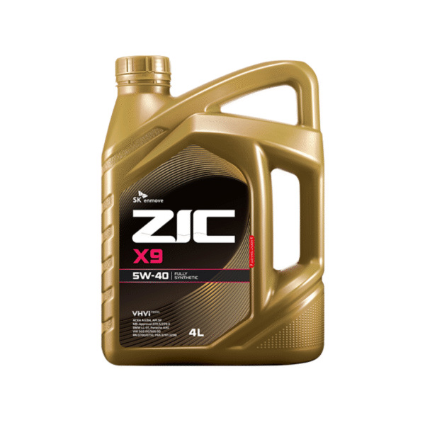ZIC XQ / X9 5W-40 SM Fully Synthetic Engine Oil – 4L