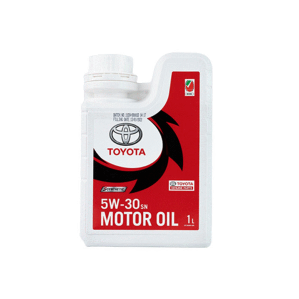 TOYOTA Engine Oil 5W30 SN – 1L | Premium Full Synthetic Motor Oil for Cars