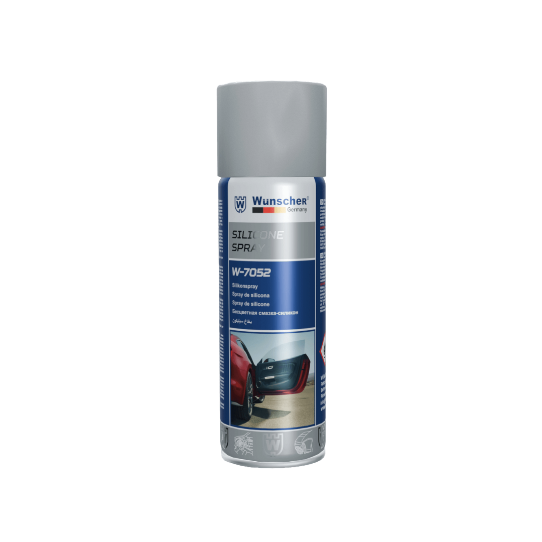 Untitled design Wunscher W7052 Silicone Spray 450ml – Multi-Purpose Lubricant, Protector & Water Repellent - Image 1