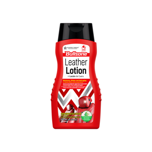 Bullsone 2-in-1 Leather Polish + Lotion – Car & Home Leather Cleaner, Conditioner & Protector