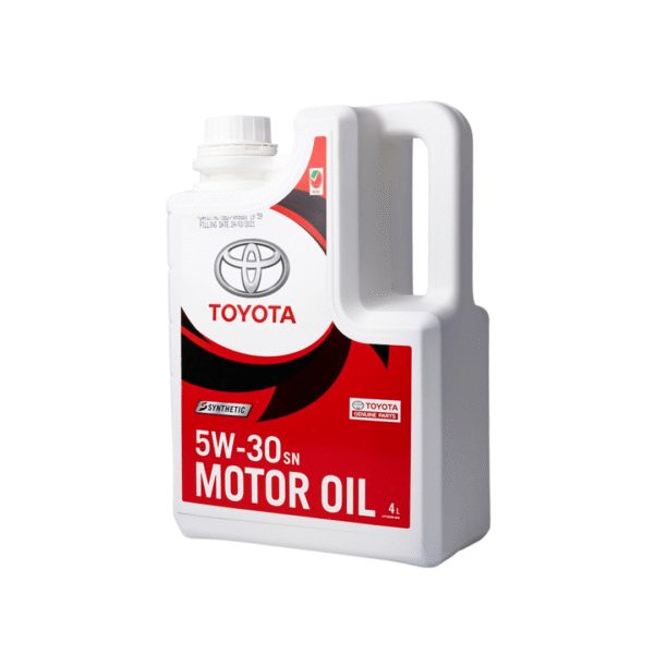 TOYOTA Engine Oil 5W30 SN – 4L | Premium Full Synthetic Motor Oil for Cars & SUVs