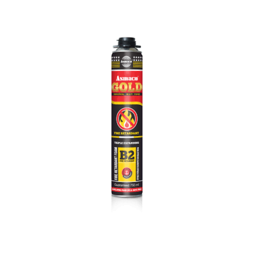 Untitled design ASMACO PU Foam Gold Straw 750ml – Premium Expanding Insulation & Gap Filler - Image 1