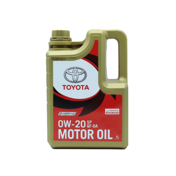 TOYOTA Engine Oil 0W20 SP – 4L | Premium Full Synthetic Motor Oil for Cars & SUVs