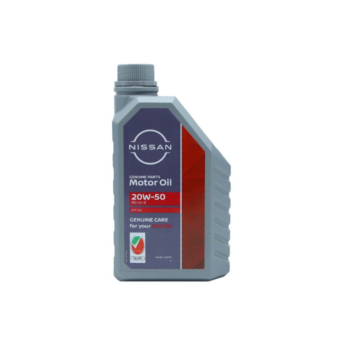 Untitled design NISSAN KLANJ20501 Engine Oil 20W50 1L – High-Performance Motor Oil for Nissan Vehicles - Image 1