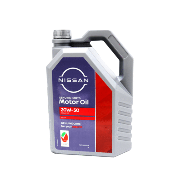NISSAN KLANJ20504 Engine Oil 20W50 4L – High-Performance Motor Oil for Nissan Vehicles