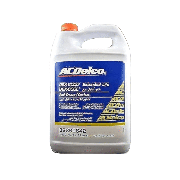ACDelco 100% Coolant 88862642 4L – Premium Engine Antifreeze & Coolant for GM Vehicles