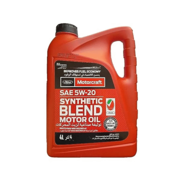 Motorcraft Engine Oil 5W20 4L – Premium Multigrade Motor Oil for Ford Vehicles