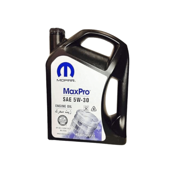 MOPAR Engine Oil 5W30 4L – Genuine High-Performance Motor Oil for Chrysler, Dodge, Jeep & RAM