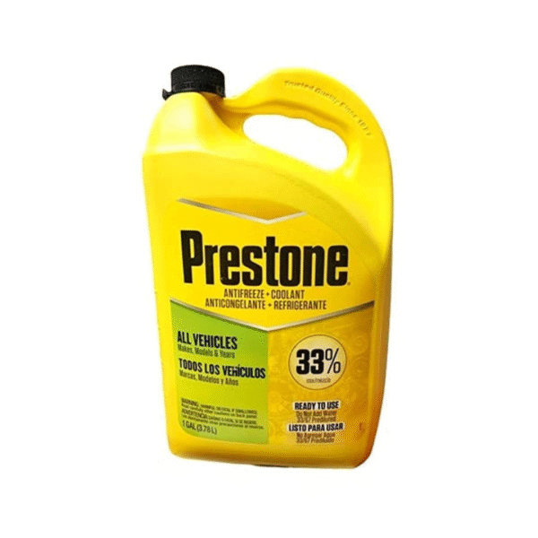 Prestone 33% Coolant 3.78L – Long-Life Engine Antifreeze & Radiator Protection