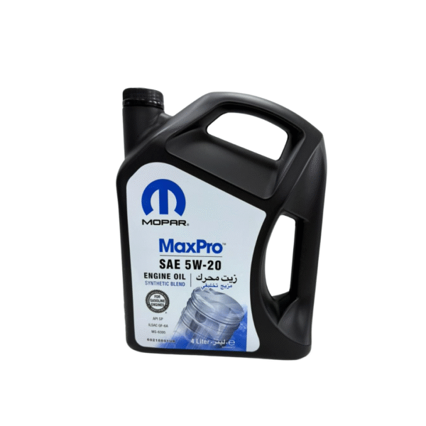 Mopar 68218894UA Engine Oil 5W20 4L – Genuine OEM High-Performance Motor Oil