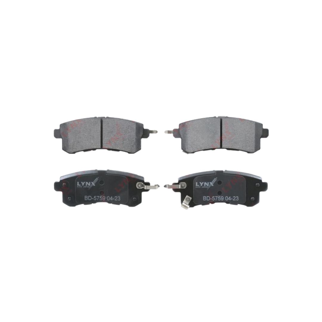 Untitled design LYNX Rear Brake Pad BD-5759 | D4060-1LB8E – Genuine Nissan Brake Pad Replacement - Image 1