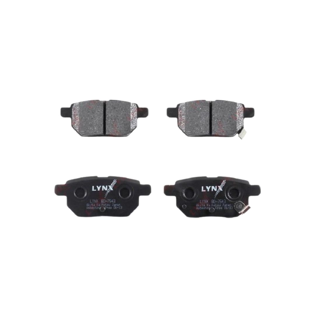 Untitled design LYNX Rear Brake Pad BD-7543 | 04466-12150 – Genuine Toyota Brake Pad - Image 1