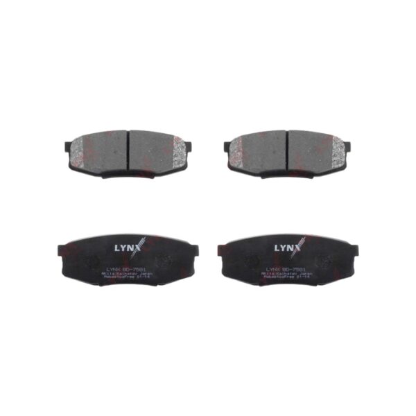 LYNX Rear Brake Pad BD-7581 | 04466-60160 – Genuine Toyota Land Cruiser Brake Pads